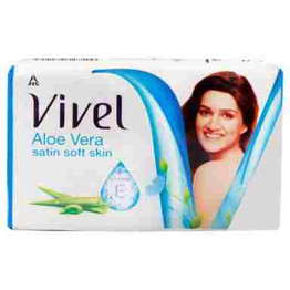 Vivel Aloe Vera Satin Soft Skin Soap 100g